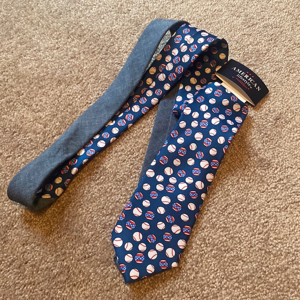 Baseball Tie NWT